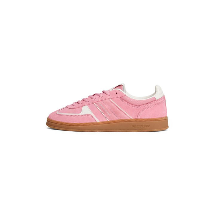 Tommy Jeans Women's Pink Greenwich Low-Top Trainers