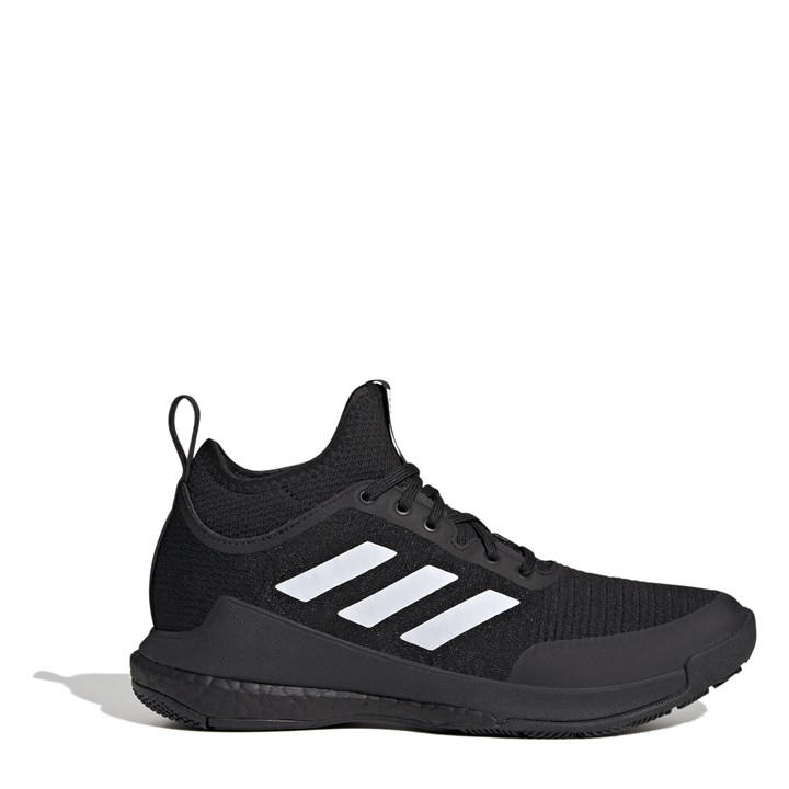 Adidas Women's Black Crazyflight Mid Indoor Court Trainers Size 4