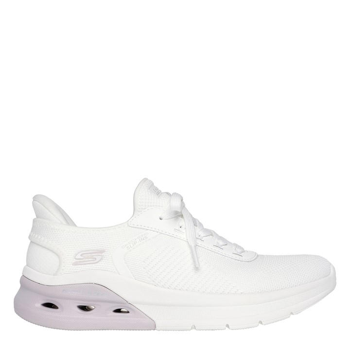 Skechers Women's White Bobs Arc Waves 2.0 Runners Size 8