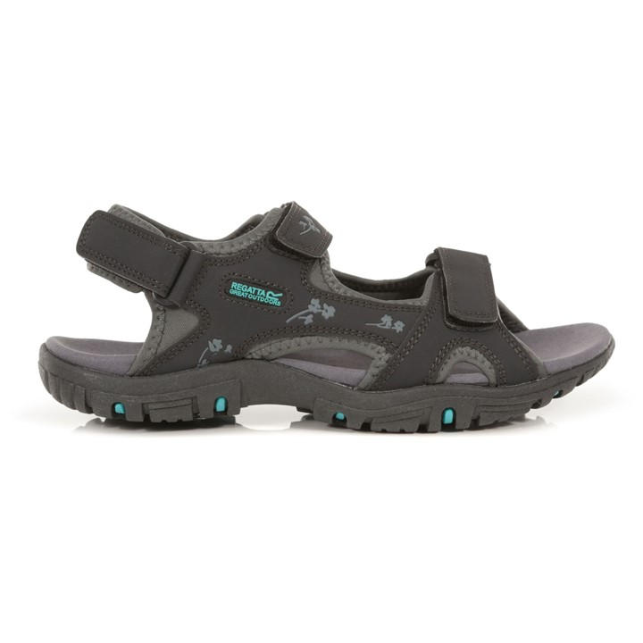 Regatta Women's Black Lady Haris Walking Sandal Size 4