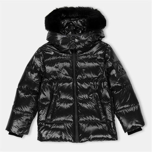 MOOSE KNUCKLES - Unisex Kids' Kings Shorts Insulated Weather Resistant Short Puffer Jacket