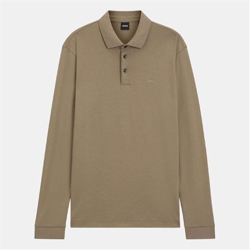 Boss - Pado 30 Long Sleeve Polo Shirt