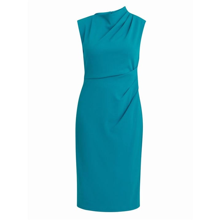 Gina Bacconi Women's Margaret Sleek Midi Bodycon Dress - Blue