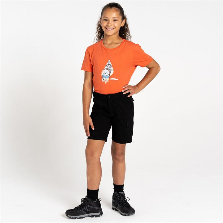Regatta Unisex Kids Black Reprise Ii Short Size 7