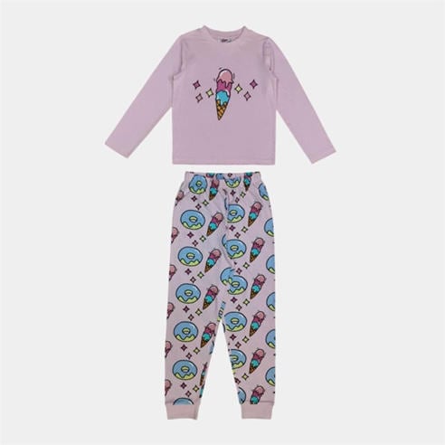 Star - Kids'  Cotton Long Sleeve Pyjama Set