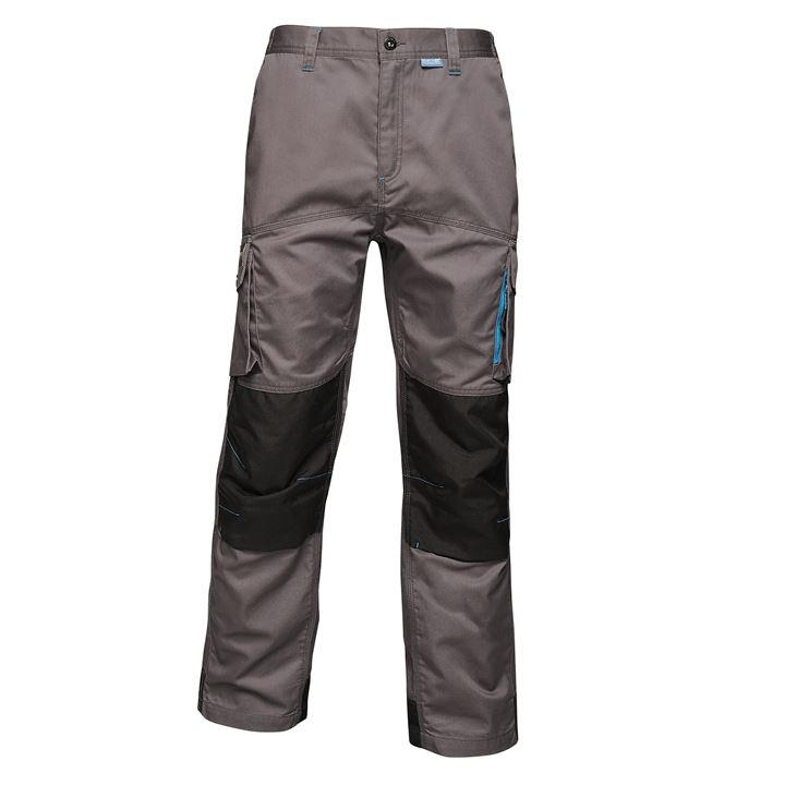 Regatta Men's Grey Heroic Worker Trousers Regular - Size 38