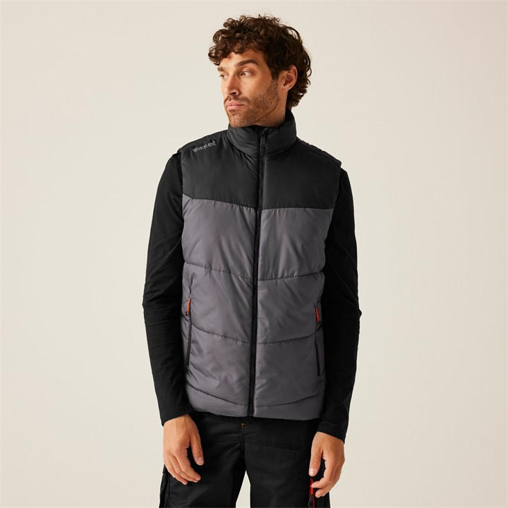 Regatta Men's Grey Tactical Regime Bodywarmer 2XL