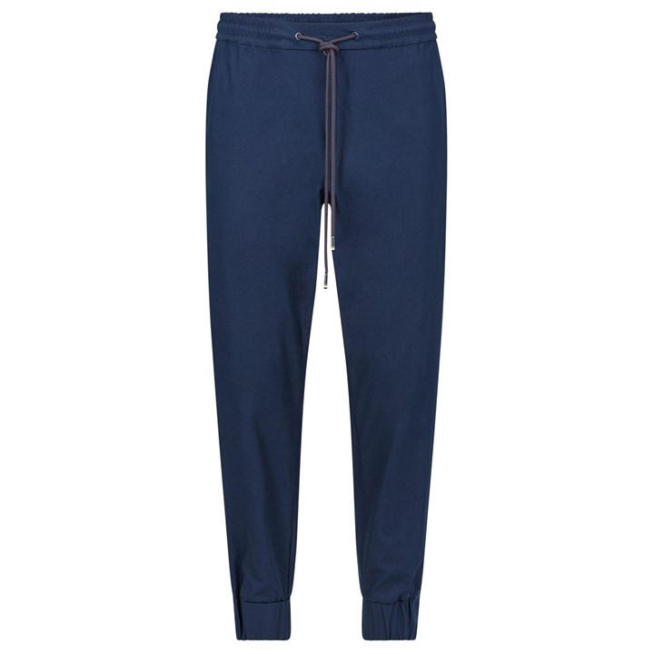 Boss Men's Blue Tracksuit Bottoms - Small