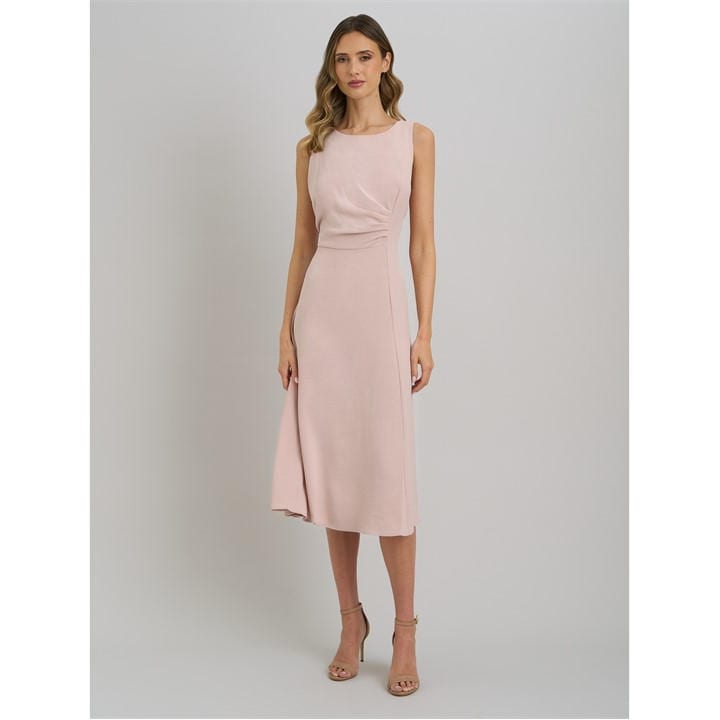Gina Bacconi Penny Sleeveless Shift Dress - Pink