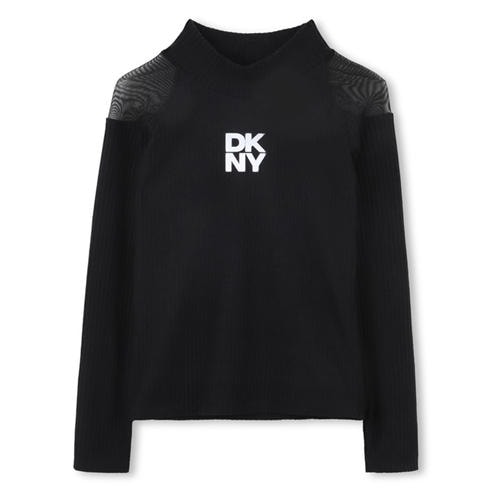 DKNY - Kids' Mesh Crew Neck Jumper