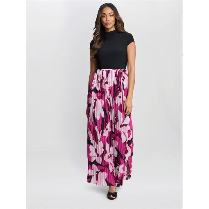 Gina Bacconi DOLORES Jumpsuit With Printed Trousers - Black