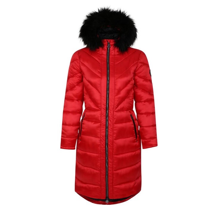DARE 2B JULIEN MACDONALD SUPRESSION LONGLINE PADDED JACKET