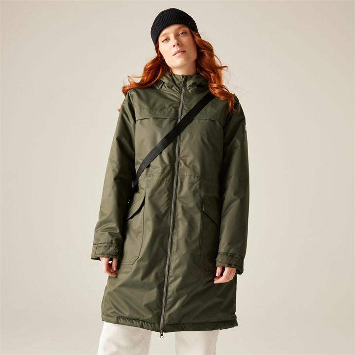 Regatta Women's Blue Romine Ii Waterproof Jacket Size 18