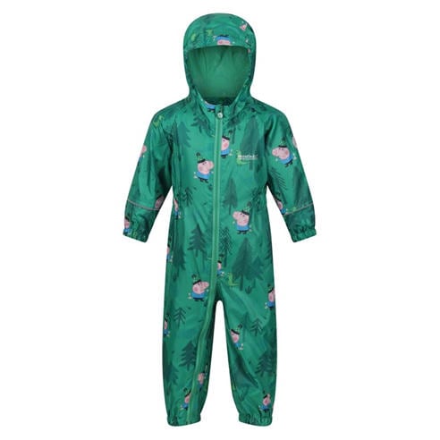 Regatta - Unisex Kids Peppa Pobble Long Sleeve Waterproof Jacket