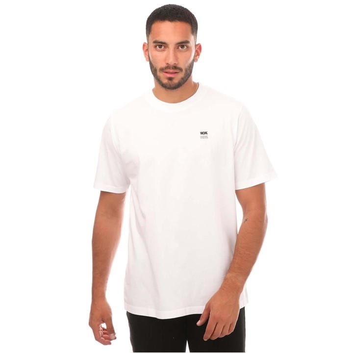 WOOD WOOD BOBBY DOUBLE LOGO T-SHIRT