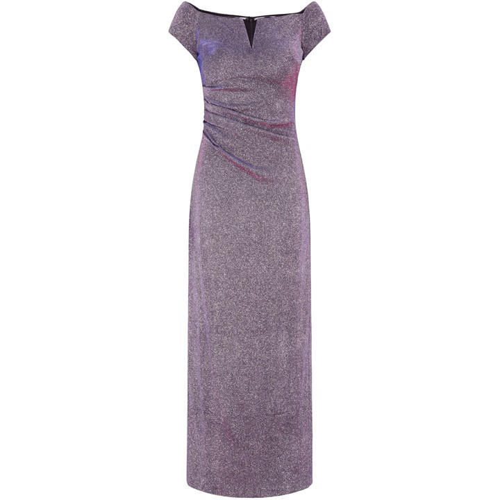 Gina Bacconi Katie Off Shoulder Maxi Dress - Black