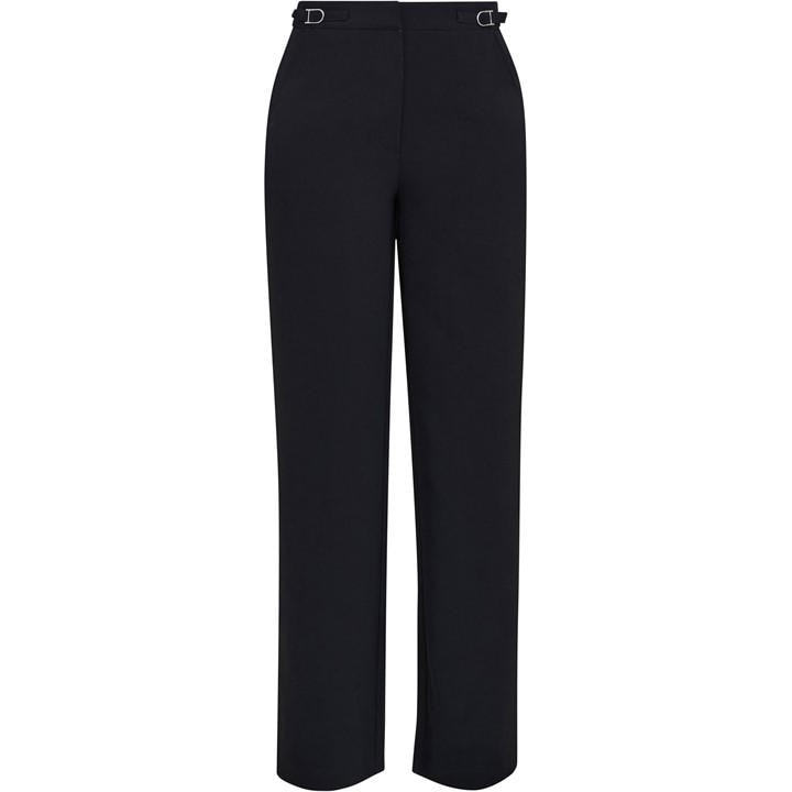 Gina Bacconi Women's Alexia Wide Leg Tailored Trousers - Black