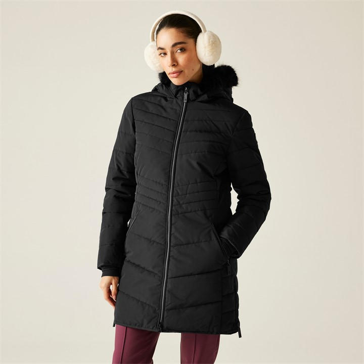 Dare 2B Women's Black Striking Iii Waterproof Jacket Size 16