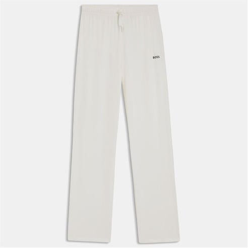 Boss - Stretch Cotton Pyjama Bottoms with Logo Detail