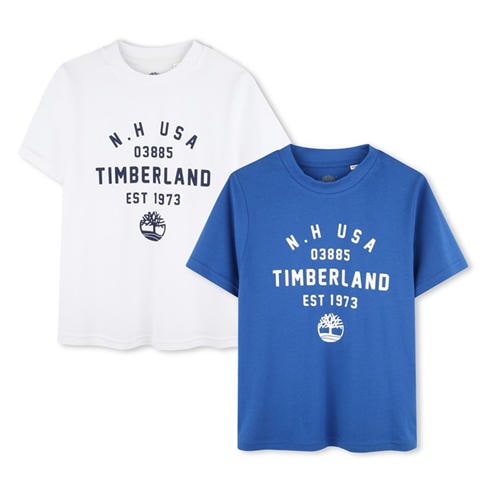 Timberland - Kids' Logo Print Regular Fit T-Shirt