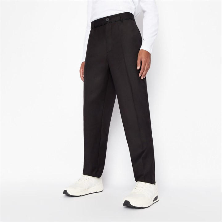 Armani Exchange Men's Black Trousers Medium