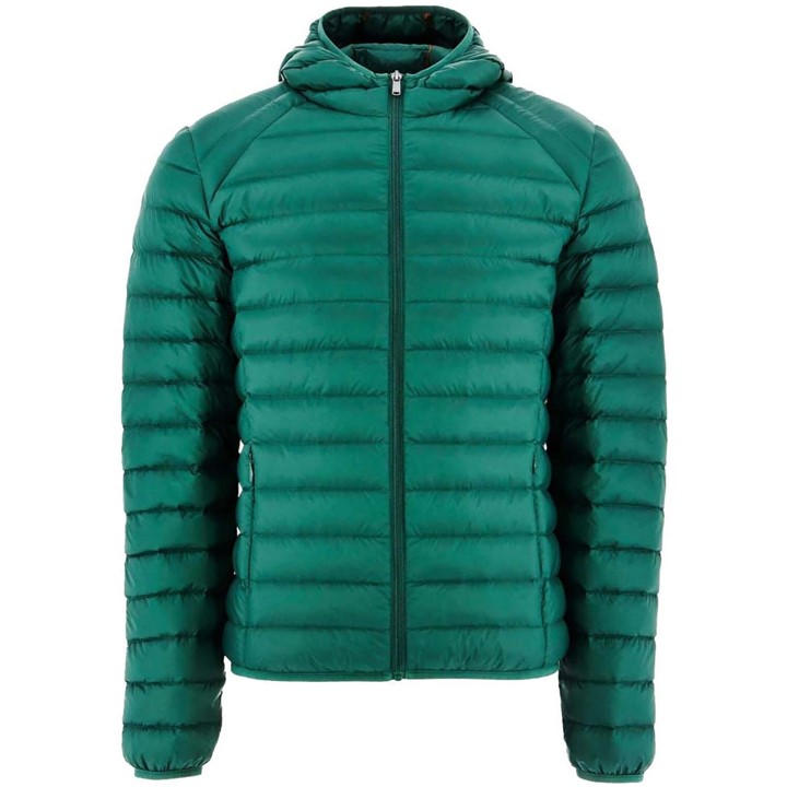 Jott Nico Lightweight Puffer Jacket In Green