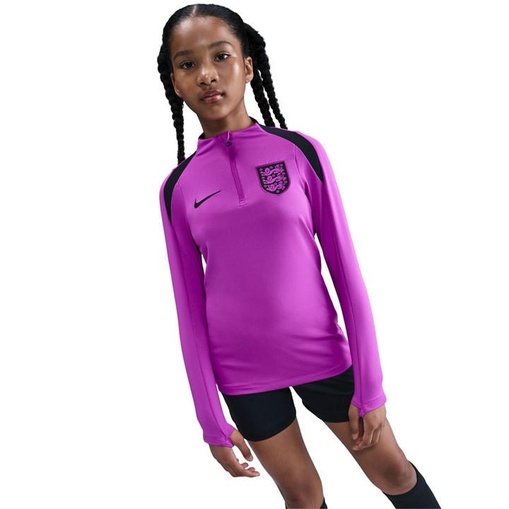 Strike Drill England Training Kit Black Nike Liverpool Strike