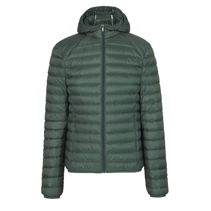 Jott Nico Lightweight Puffer Jacket In Green