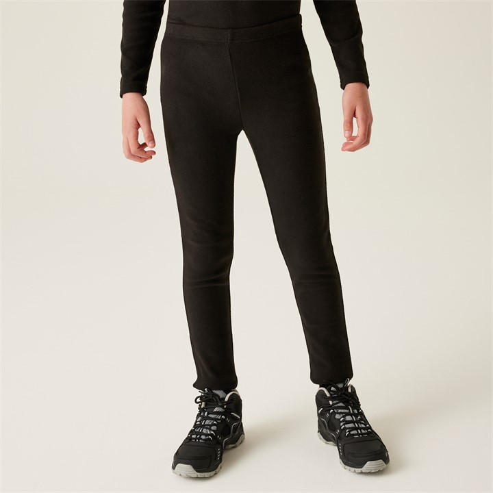 Regatta Boys Black Junior Thermal Baselayer Pant Size 7