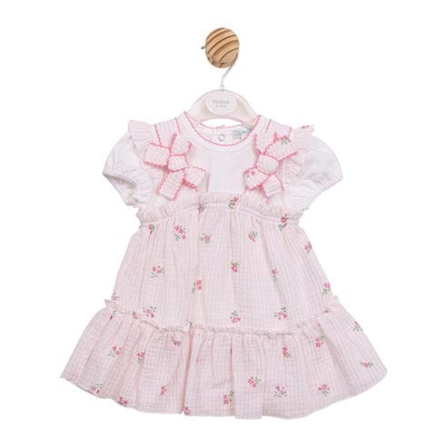 Mintini Baby - Baby Top & Sundress Bubble Dress