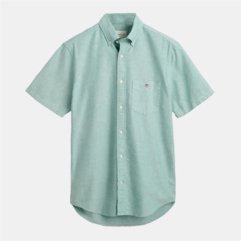 Gant - Regular-Fit Classic Short Sleeves Oxford Shirt