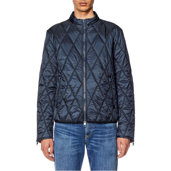 Diesel Men's Blue J-Niel Down Jacket 2XL
