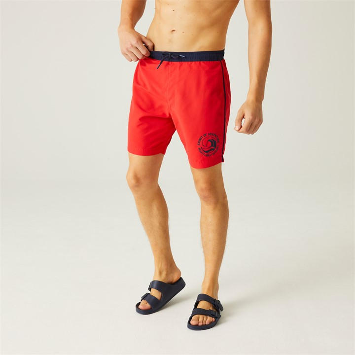 Regatta Bentham swims hort - High Risk Red/Navy