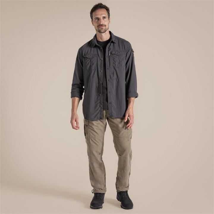 Craghoppers Men's None Nosi Life Adventure Long Sleeve Shirt Iii Small