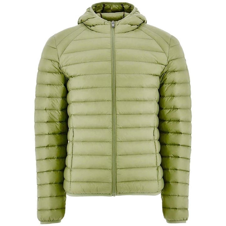 Jott Nico Lightweight Puffer Jacket In Green