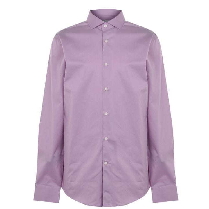 TIGER OF SWEDEN CUTAWAY COTTON STRETCH SHIRT