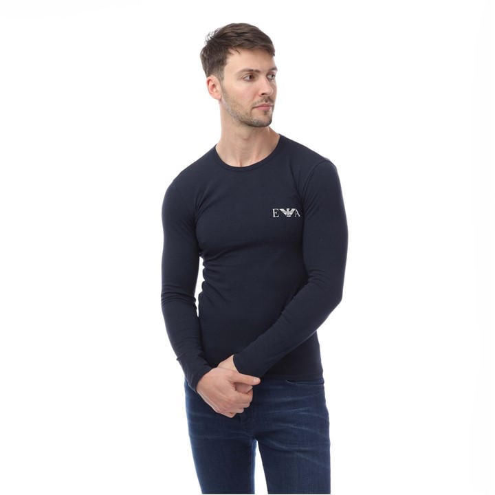 EMPORIO ARMANI SLIM-FIT LONG SLEEVE T-SHIRT
