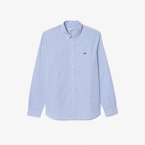 Lacoste - Regular-Fit Striped Cotton Shirt