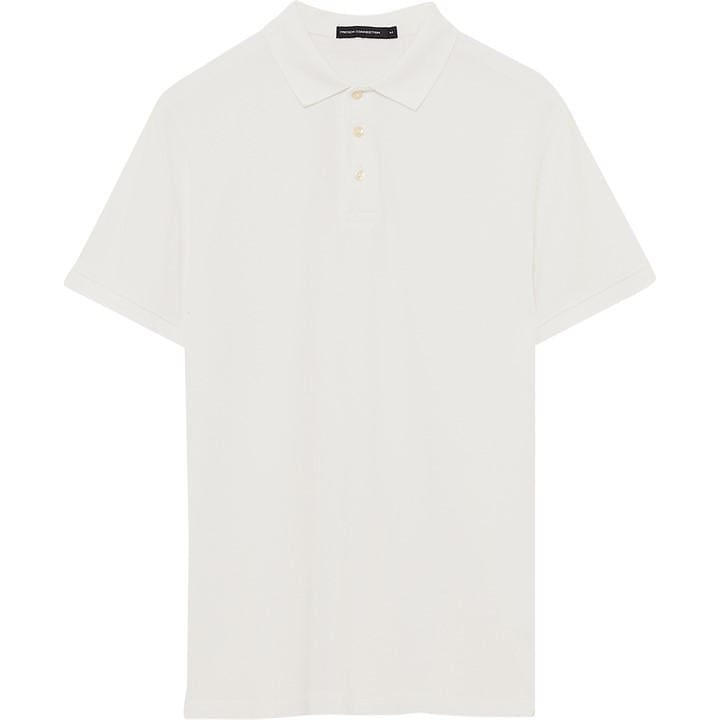FRENCH CONNECTION POPCORN JERSEY POLO S