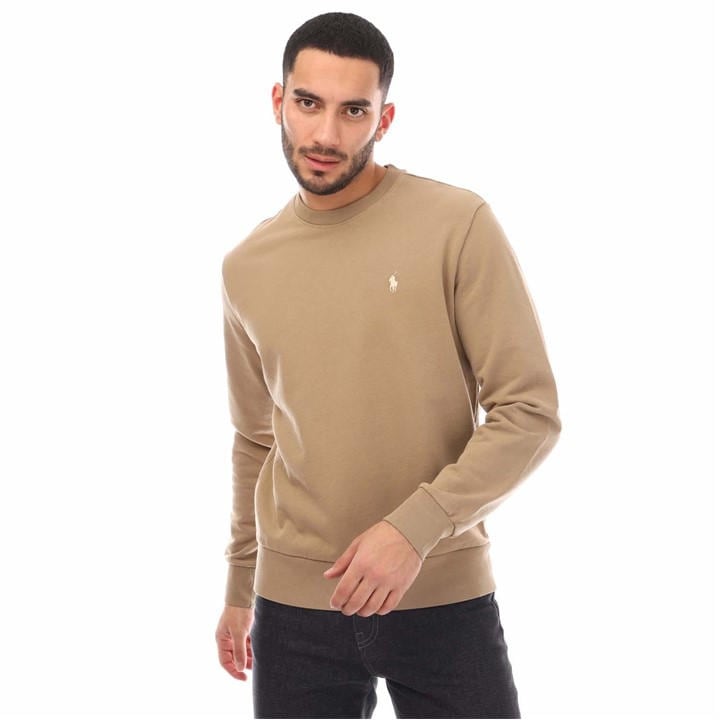 POLO RALPH LAUREN BACK TERRY CREWNECK SWEATSHIRT