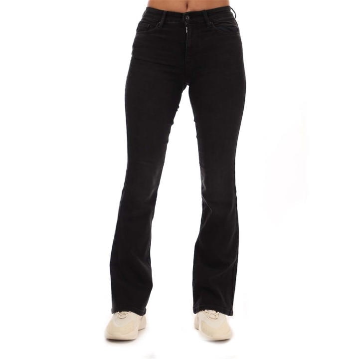 ONLY ANN MID RISE FLARED JEANS