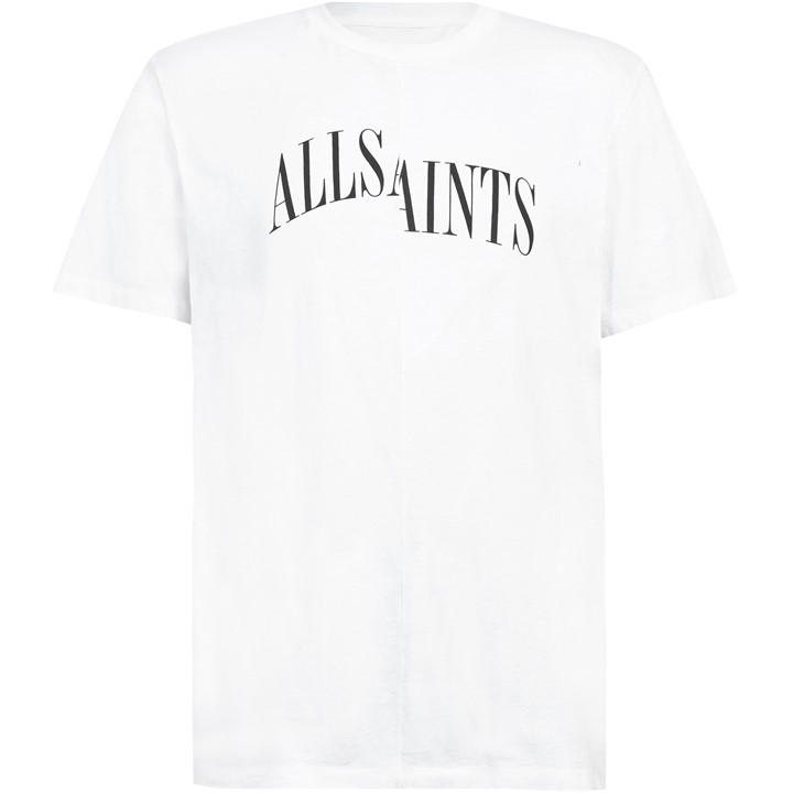 ALLSAINTS DROPOUT SHORT SLEEVE CREW