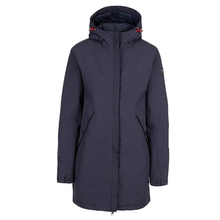 Trespass Overcast Waterproof Jacket In Blue