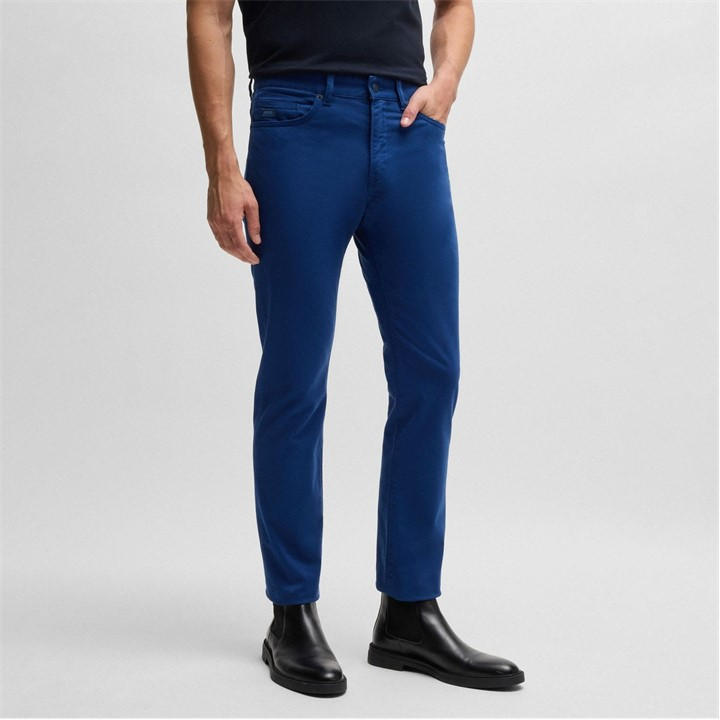 HUGO BOSS H-DELAWARE5 GARMENT-DYED TROUSER