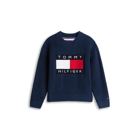 Tommy Hilfiger - Kids' Heritage Knitted Crew Neck Jumper