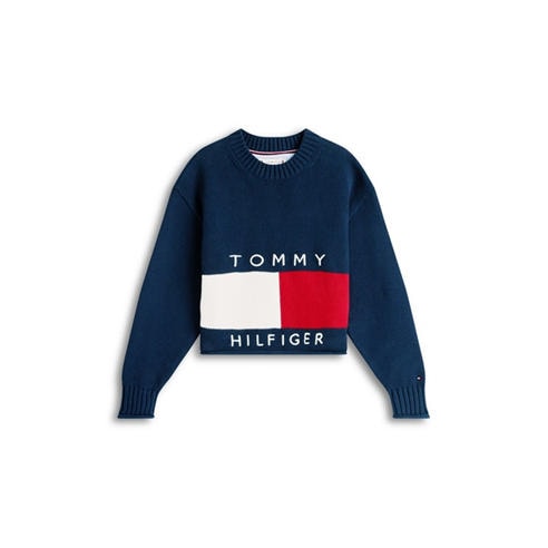 Tommy Hilfiger - Kids' Heritage Knitted Crew Neck Jumper
