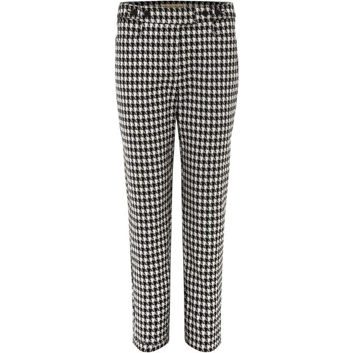 Phase Eight Gigi Dogtooth Trouser - Black