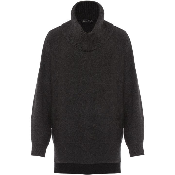Phase Eight Women's Grey Palmer Cowl Knit Jumper