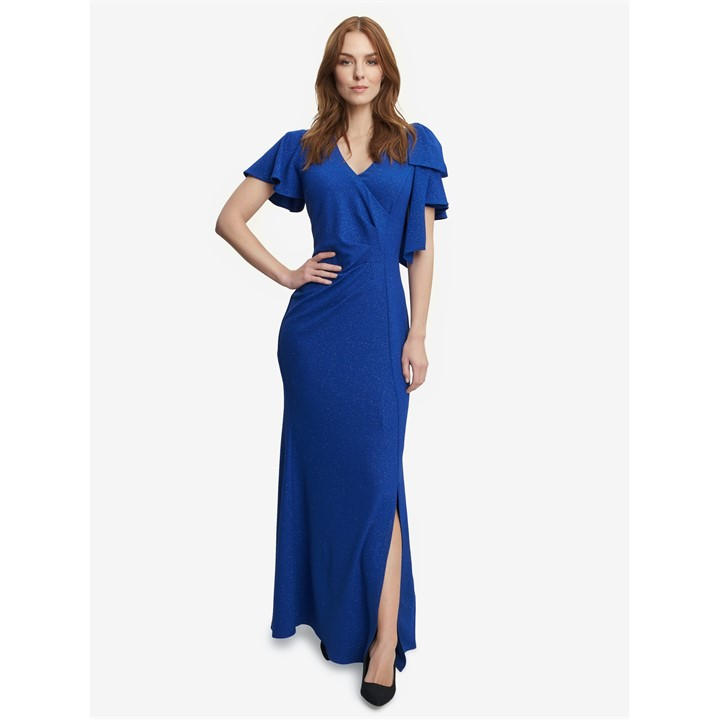 blue floral tunic dress Spritz Tunic Dress main image 1