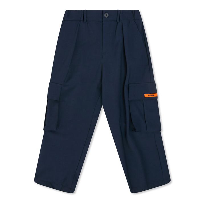 Blue - MISSONI - Logo Trousers Infants